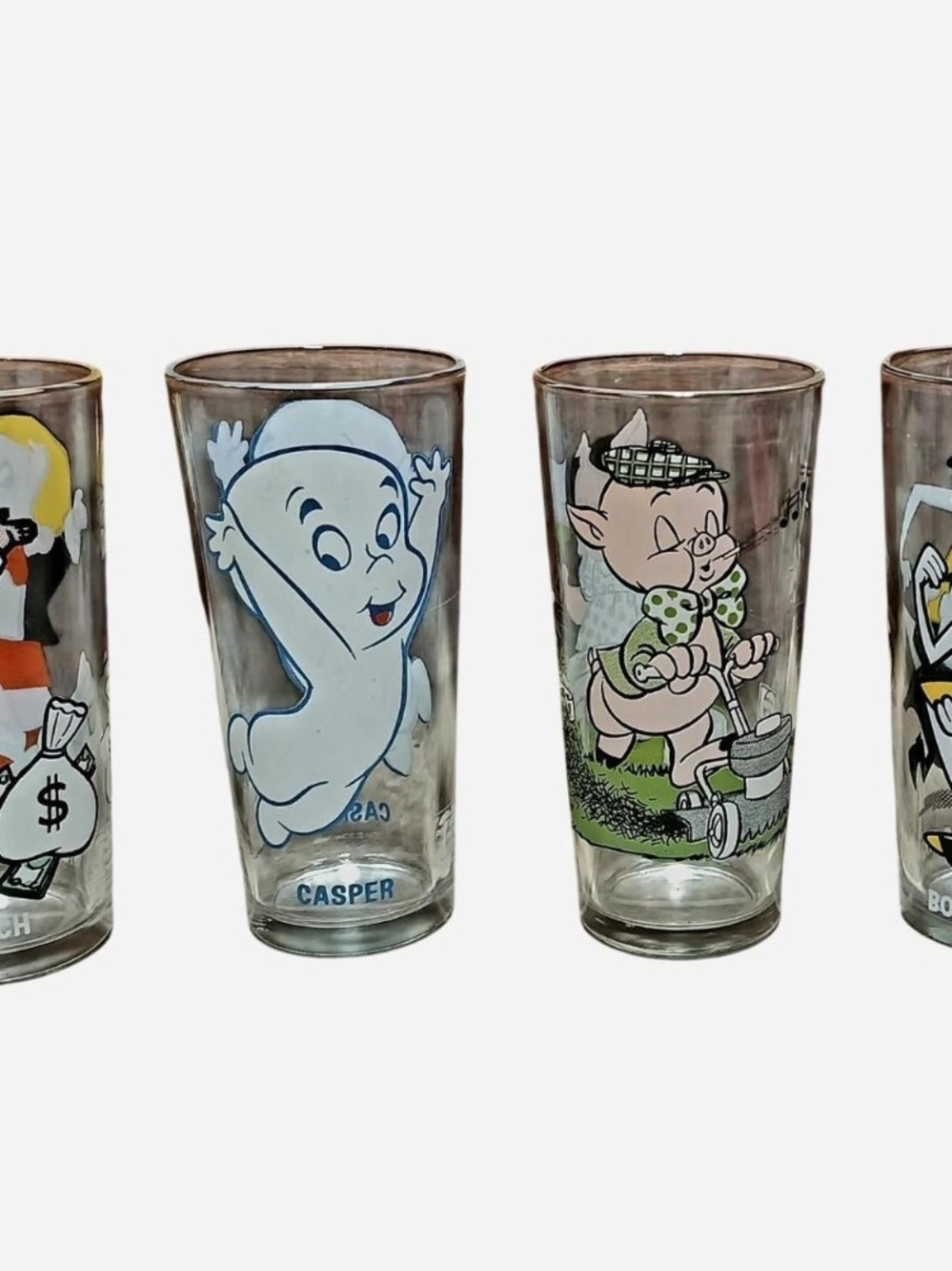 Pepsi Collector Series Harvey Cartoon Glass Cup Bundle